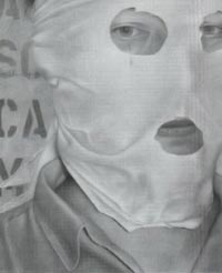 Kopf mit Maske