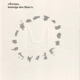 Katalog »Europa, besteige den Stier!«