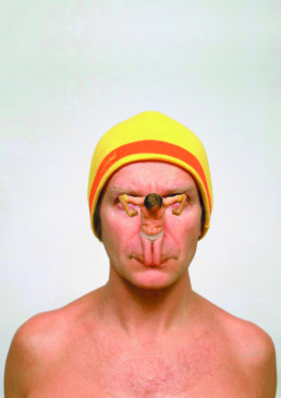Gligorov, Robert *1960 »Fisiognomica – Self-portrait«, 2006 Lambda print Aluminium und Plexiglas 120 x 80 cm Courtesy Galleria Pack, Milano