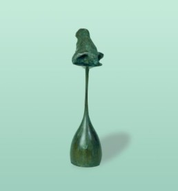 Fetting, Rainer *1949 »Nese«, 1989 (aus der 9-teiligen Arbeit »Christadora Crowd«) Bronze 29 x 6,9 x 10 cm Exemplar 6/9 Courtesy Katja Wiehagen, Berlin