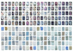 Lidolt, Marion *1963 »Exvoto – 100 Tage Nasenbluten«, 2007 Mischtechnik auf Holz 200 x 300 cm Besitz der Künstlerin