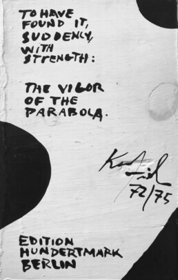 Ken Friedman To have found it 1972-75